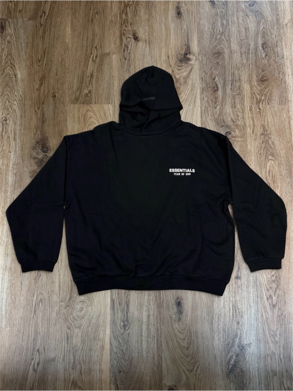 Fear of God Essentials FW24 Black Hoodie